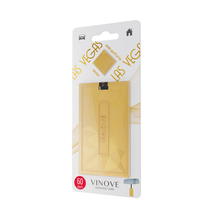 VINOVE LAS VEGAS SCENTED CARD ZAWIESZKA 60 DNI TRWAŁOŚCI