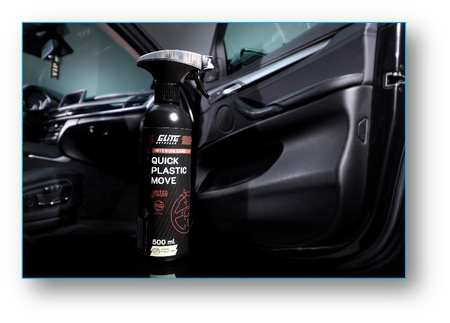 ELITE DETAILER QUICK PLASTIC MOVE 0.5L - DRESSING DO PLASTIKÓW WEWNĘTRZNYCH