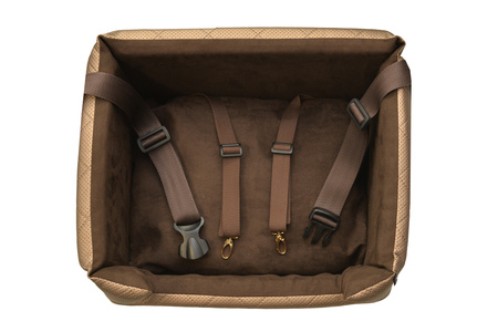 FOTELIK SAMOCHODOWY DLA PSA - MIA LUX METALLIC BRĄZOWY M