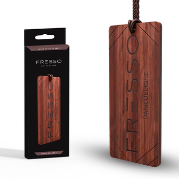 FRESSO DARK DELIGHT - DREWNIANA ZAWIESZKA ZAPACHOWA DO 31 DNI