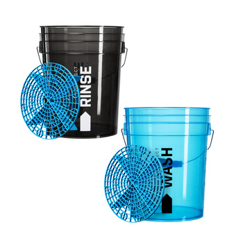FX PROTECT ZESTAW WIADRO NIEBIESKI 20L + WIADRO CZARNE 20L + 2 SEPARATORY