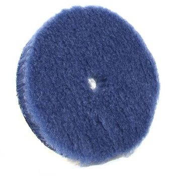 LAKE COUNTRY BLUE HYBRID WOOL PAD 133MM - FUTRO POLERSKIE