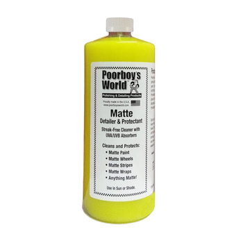 POORBOY'S WORLD MATTE CLEANER AND PROTECTANT 946ML