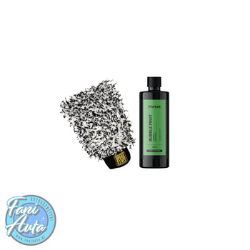 ZESTAW DO MYCIA AUTA - KIURLAB BUBBLE FRUIT 0.5L + RĘKAWICA WORK STUFF STORM