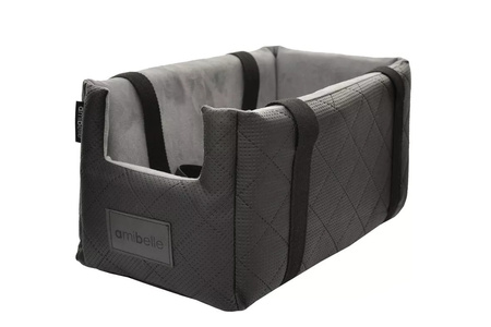 FOTELIK SAMOCHODOWY DLA PSA 2W1 LOCKY BLACK