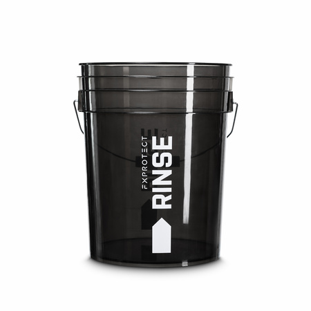 FX PROTECT RINSE WIADRO CZARNE 20L Z MIARKĄ