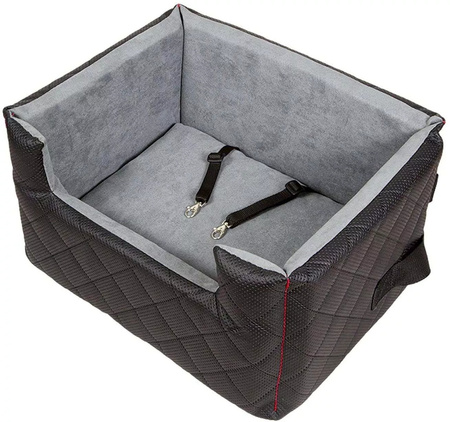 FOTELIK SAMOCHODOWY DLA PSA - MIA LUX CZARNY M