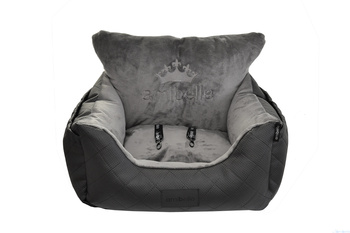 FOTELIK SAMOCHODOWY DLA PSA - SOFT CZARNY