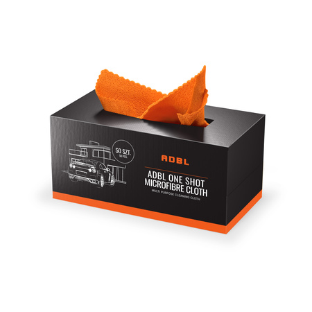 ADBL ONE SHOT MICROFIBRE CLOTH - ZESTAW UNIWERSALNYCH MIKROFIBR 50 SZT. 