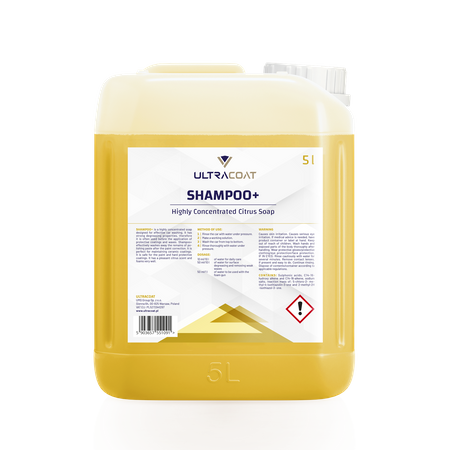 ULTRACOAT SHAMPOO + 5L - SKONCENTROWANY SZAMPON ODTŁUSZCZAJĄCY