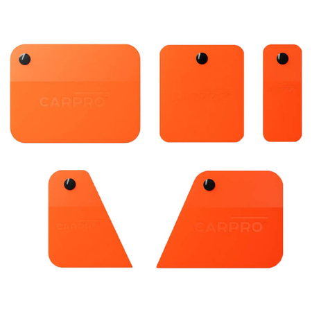 CARPRO SQUEEGEE KIT - ZESTAW RAKLI DO APLIKACJI FOLII 5 SZTUK