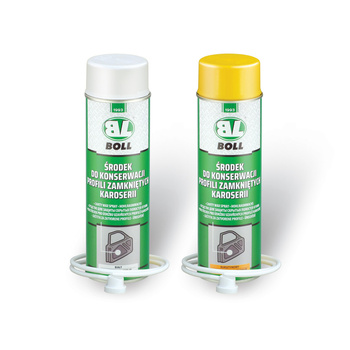 BOLL ŚRODEK DO KONSERWACJI PROFILI ZAMKNIĘTYCH KAROSERII 0.5L - BIAŁY
