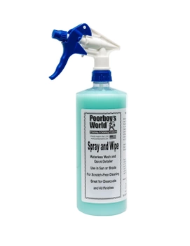 POORBOY'S WORLD SPRAY & WIPE 473ML - PRODUKT DO MYCIA BEZWODNEGO