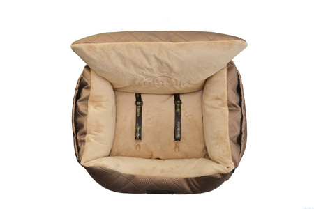 FOTELIK SAMOCHODOWY DLA PSA - SOFT BRĄZOWY