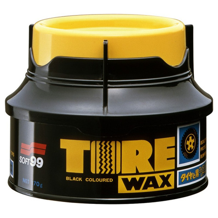 SOFT99 TIRE BLACK WAX 170G - WOSK DO OPON