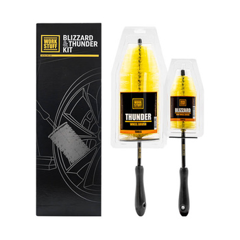 WORK STUFF BLIZZARD & THUNDER KIT - ZESTAW SZCZOTEK DO MYCIA FELG