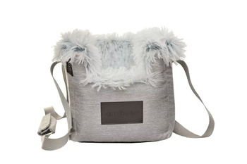 FOTELIK SAMOCHODOWY DLA PSA 2W1 LOCKY LIGHT GREY