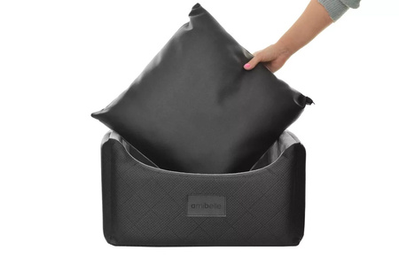 FOTELIK SAMOCHODOWY DLA PSA 2W1 ZULA CZARNY