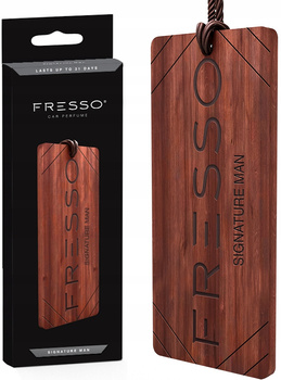 FRESSO SIGNATURE MAN – DREWNIANA ZAWIESZKA ZAPACHOWA DO 31 DNI