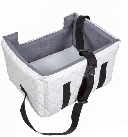 FOTELIK SAMOCHODOWY DLA PSA - MIA LUX BIAŁY M