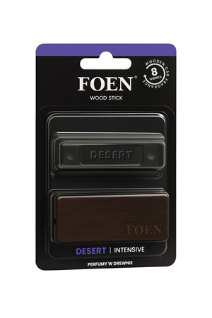 FOEN WOOD STICK DESERT - ORIENTALNE PERFUMY W DREWNIE DO AUTA