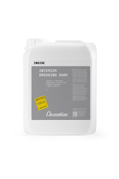 CHEMOTION INTERIOR DRESSING DARK 5L - MATOWY DRESSING DO PIELĘGNACJI ELEMENTÓW WEWNĘTRZNYCH