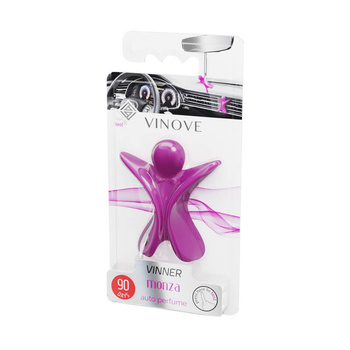 VINOVE MONZA VINNER - ZAPACHOWY LUDZIK W KRATKĘ LUB DO ZAWIESZENIA NA LUSTERKU, 90 DNI TRWAŁOŚCI