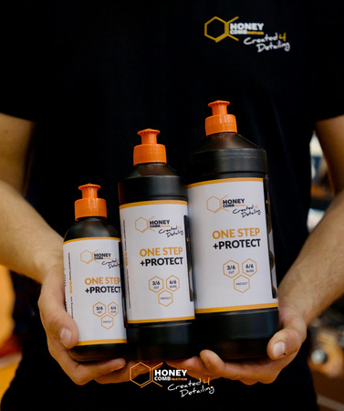 HONEY POLISHING COMPOUND ONE STEP + PROTECT 1L