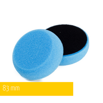 NAT NIEBIESKA 80MM - TWARDA GĄBKA POLERSKA