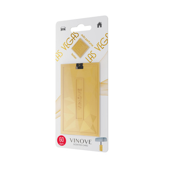 VINOVE LAS VEGAS SCENTED CARD ZAWIESZKA 60 DNI TRWAŁOŚCI