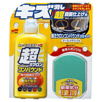 SOFT99 MICRO LIQUID COMPOUND DARK 250ML - CLEANER DO CIEMNYCH LAKIERÓW