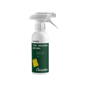 CHEMOTION TYRE DRESSING NATURAL 250ML - PRODUKT DO KONSERWACJI OPON, GUMY I TWORZYW SZTUCZNYCH