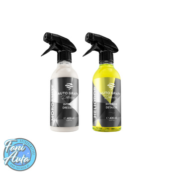 AUTO GRAPH ZESTAW DO PIELĘGNACJI WNĘTRZA - HELIODOR INTERIOR DETAILER + MORGANITE INTERIOR DRESSING