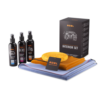 ADBL INTERIOR SAMPLE SET - ZESTAW DO PIELĘGNACJI WNĘTRZA