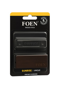 FOEN WOOD STICK SUNRISE - CYTRUSOWO-KWIATOWE PERFUMY W DREWNIE DO AUTA