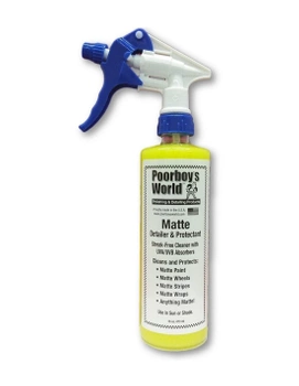 POORBOY'S WORLD MATTE CLEANER AND PROTECTANT 473ML