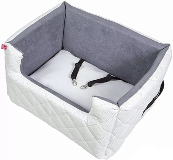 FOTELIK SAMOCHODOWY DLA PSA - MIA LUX BIAŁY L