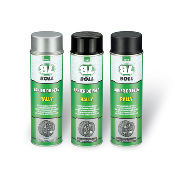BOLL LAKIER DO FELG W SPRAYU 500ML - CZARNY POŁYSK