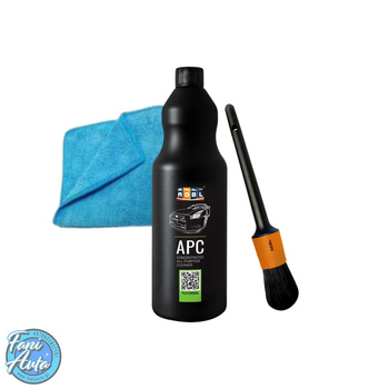 ZESTAW DO CZYSZCZENIA - ADBL APC 1L + ADBL PĘDZEL + MIKROFIBRA