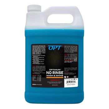 OPTIMUM NO RINSE WASH & SHINE 3.8L - SZAMPON POLIMEROWY BEZ POTRZEBY SPŁUKIWANIA