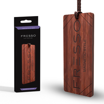 FRESSO MAGNETIC STYLE - DREWNIANA ZAWIESZKA ZAPACHOWA DO 31 DNI