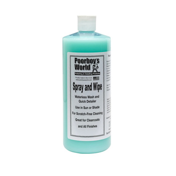 POORBOY'S WORLD SPRAY & WIPE 946ML - PRODUKT DO MYCIA BEZWODNEGO