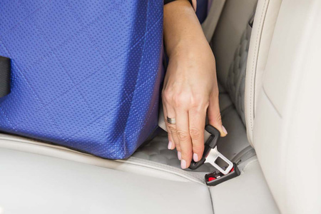 FOTELIK SAMOCHODOWY DLA PSA - MIA LUX METALLIC NIEBIESKI M