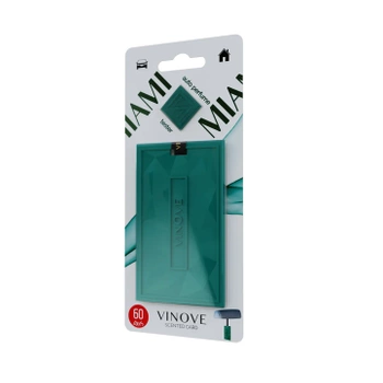 VINOVE MIAMI SCENTED CARD ZAWIESZKA 60 DNI TRWAŁOŚCI