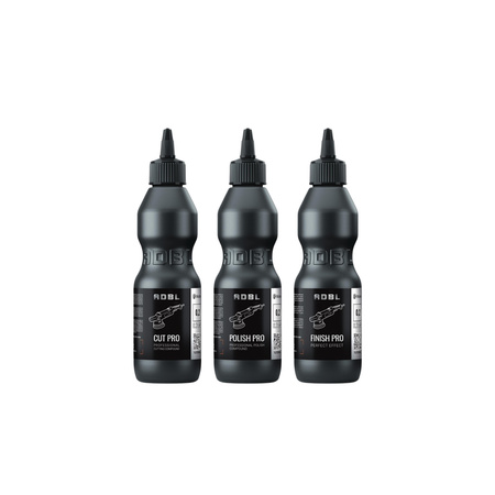 ADBL ZESTAW PAST POLERSKICH - CUT PRO + POLISH PRO + FINISH PRO