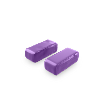 ADBL CLAY BAR VIOLET MEDIUM 2X50G - ŚREDNIO TWARDA GLINKA