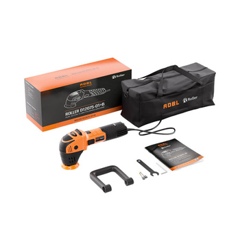 ADBL ROLLER DA12075-01 + B - MASZYNA DUAL ACTION O SKOKU 12MM W ZESTAWIE Z TORBĄ