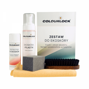 COLOURLOCK ZESTAW DO EKOSKÓRY - CZYSZCZENIE I PIĘLEGNACJA