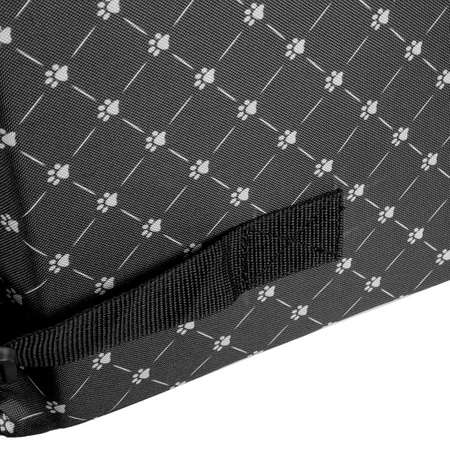 FOTELIK SAMOCHODOWY DLA PSA - EMMA PAWS CZARNY L