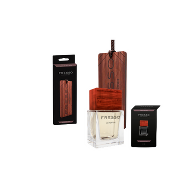 FRESSO DARK DELIGHT ZESTAW PERFUMY + ZAWIESZKA